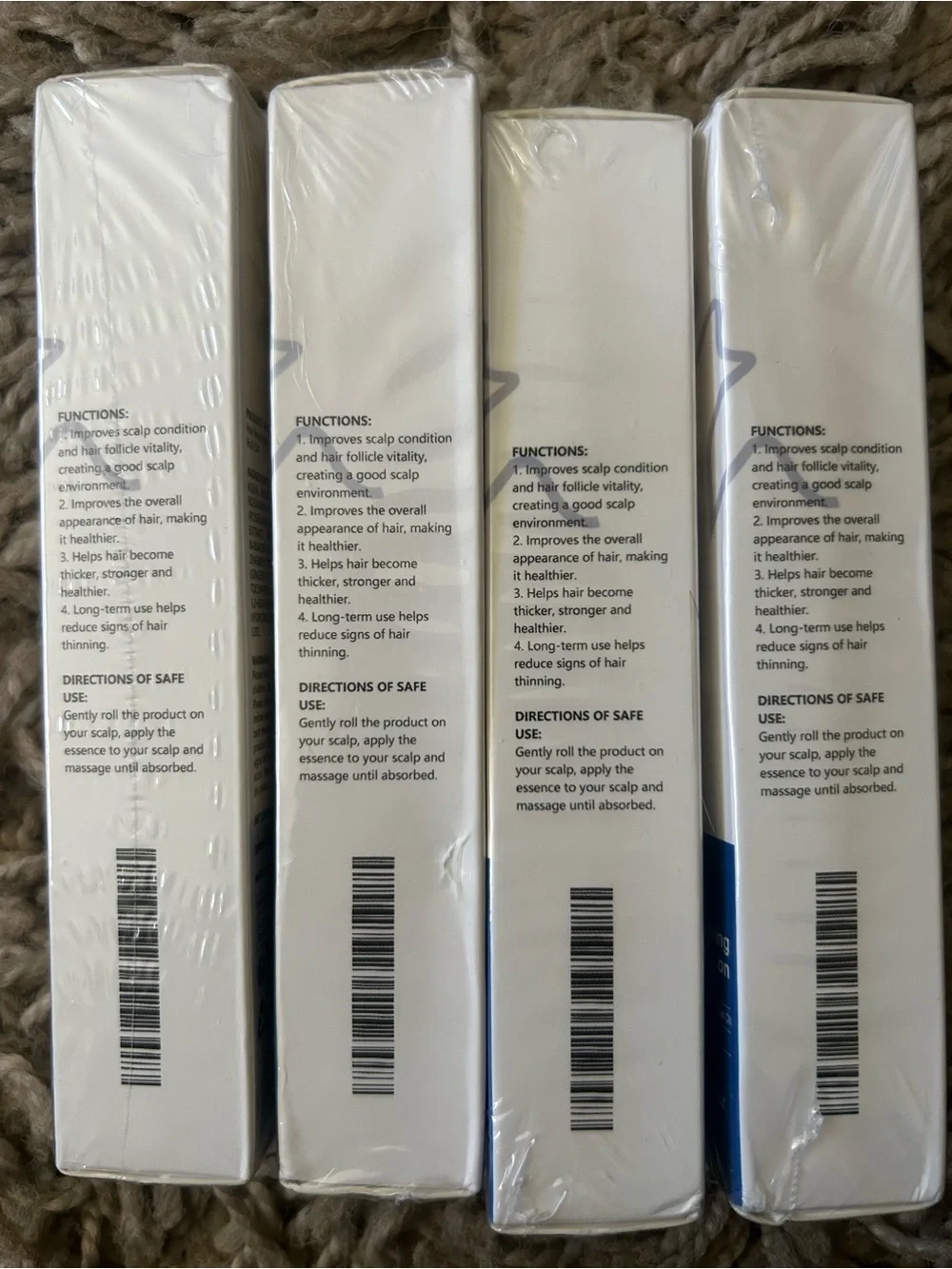4 Pack- Hair Nourishing Serum Roll-On — Blue